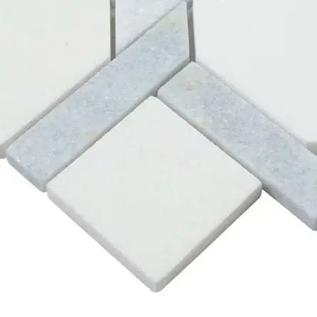 Azula Kaya 11"x11" Polished Marble Mosaic Floor and Wall Tile - Hey Tiles
