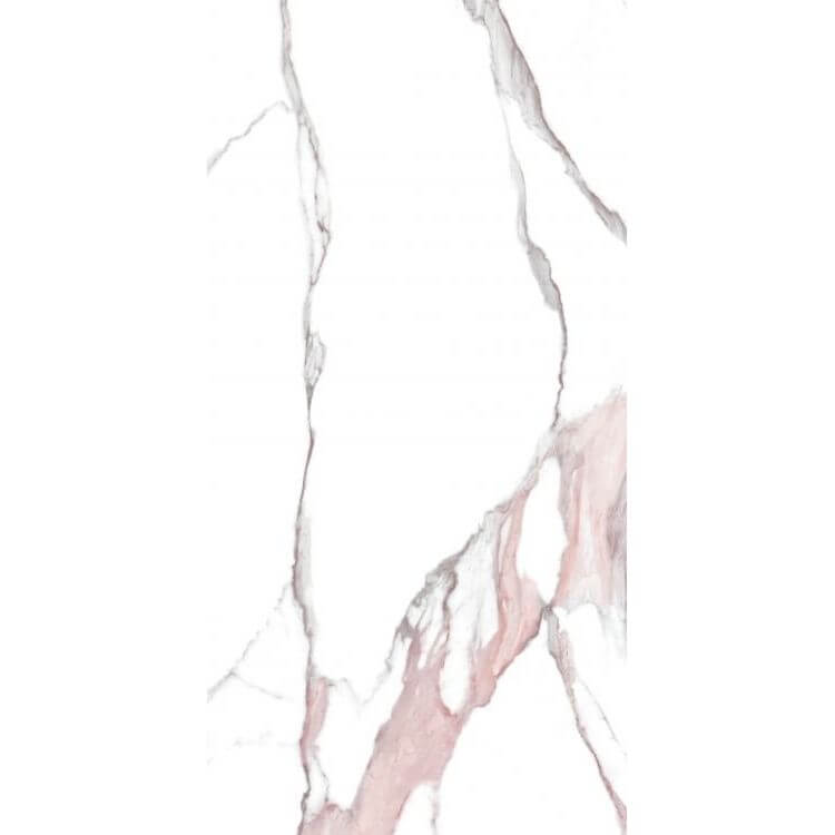 Calacatta Fantasy Pink Polished 24 x 48 by FANTASY - Hey Tiles