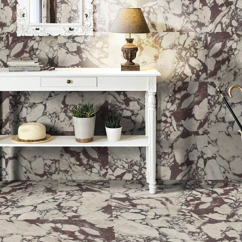 Calacatta Viola Purple Marble Tile 12x24 - Hey Tiles