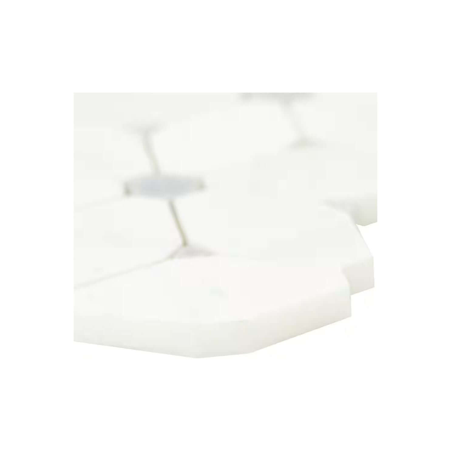Cecily Grigio 10.83 in. x 12.60 in. Stone Marble Polished - Hey Tiles