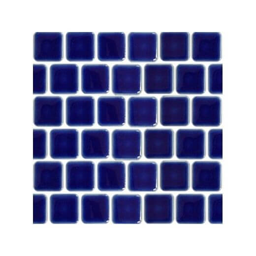 Cobalt Blue 1x1 Fujiwa Pool Tile Peb Series - Hey Tiles