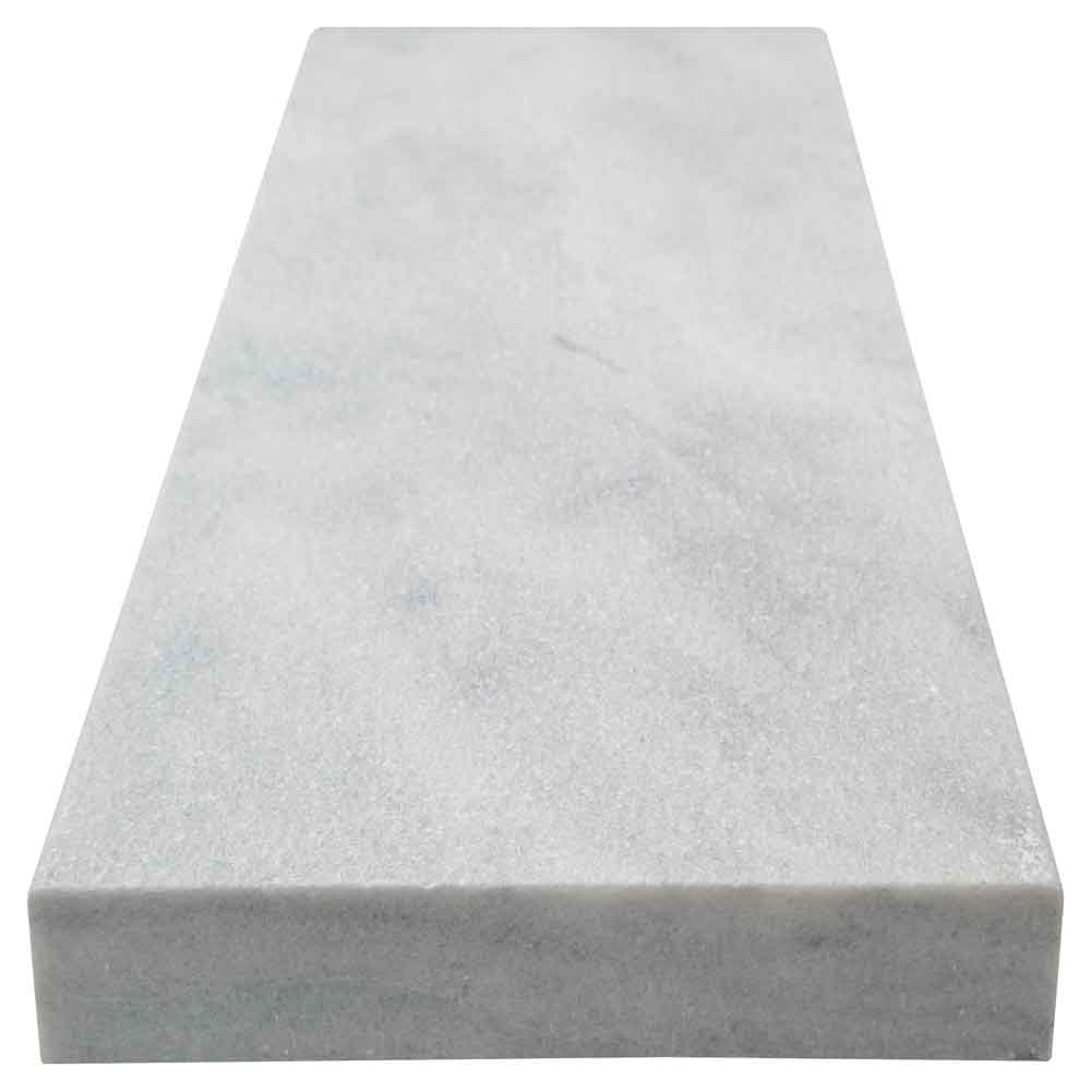 Cosmic Gray 12X24 Sandblast Eased Edges Marble Pool Coping - Hey Tiles