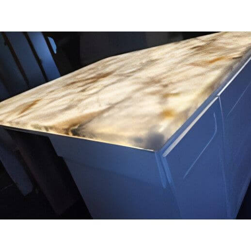 Cristallo Quartzite Countertop Slab Polished 2 CM, Translucent - Hey Tiles