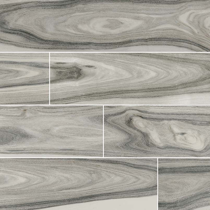 Dellano Moss Gray 8 x 48 Porcelain Tile - Hey Tiles