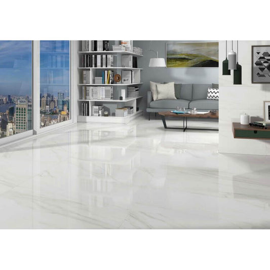 EC Calacatta Gold Polished 12 x 24 - Hey Tiles