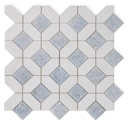 Eclipse Crystal Ocean 12 x 12 - Hey Tiles