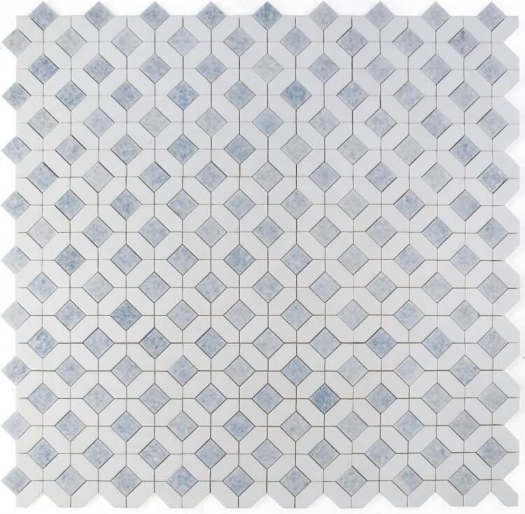 Eclipse Crystal Ocean 12 x 12 - Hey Tiles