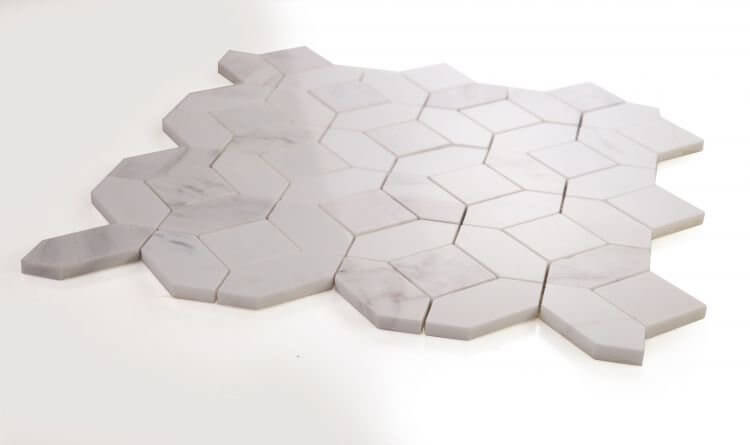 Eclipse White 12 x 12 - Hey Tiles