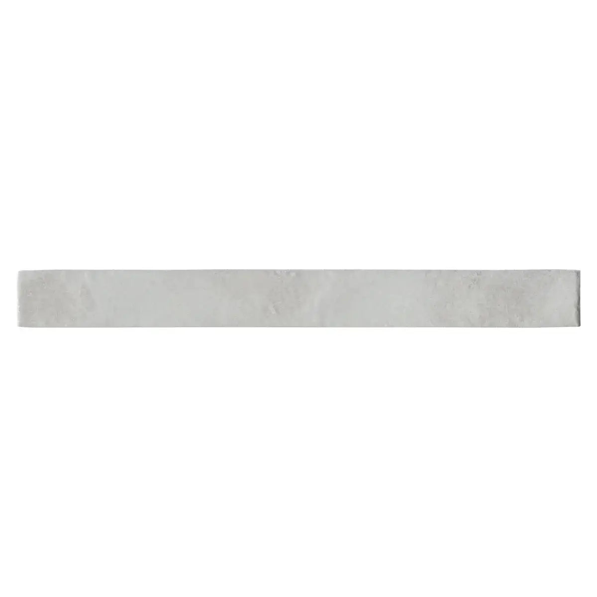 Flamenco 2"x18" Princess White Brick Look Glossy Porcelain Tile - Hey Tiles