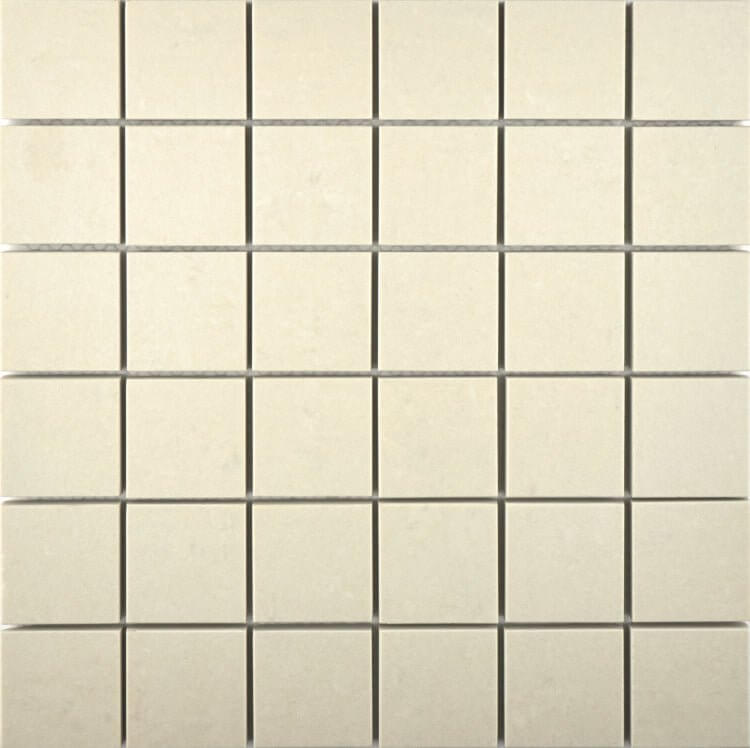 Grey Blanco Matte Mosaic 2 x 2 12 x 12 - Hey Tiles