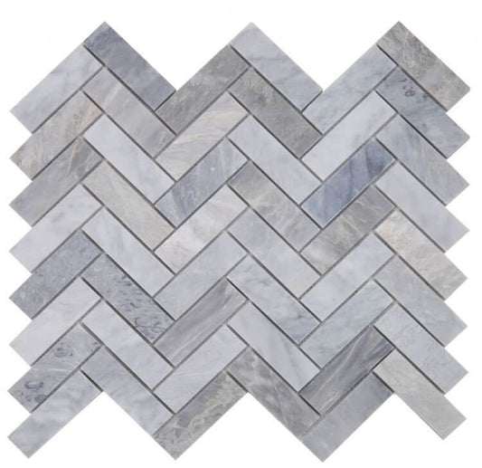 Herringbone Italian Grey 11 x 12.5 - Hey Tiles