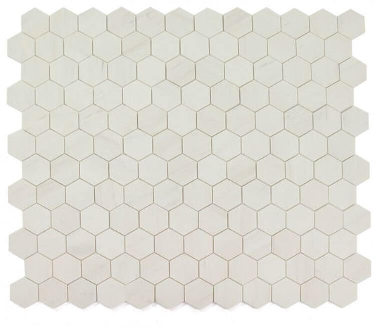 Hexagon Dolomite Honed 3 x 3 10.25 x 11.75 - Hey Tiles