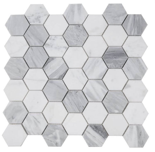 Hexagon Dusk 2 x 2 11.75 x 12 - Hey Tiles