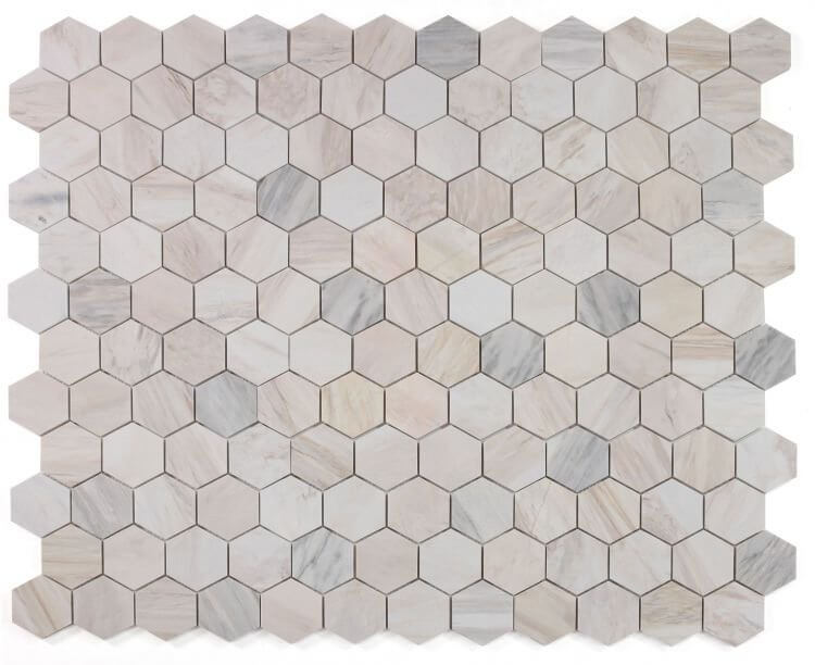 Hexagon Eura Honed 3 x 3 (Eurasian) 10 x 11.25 - Hey Tiles