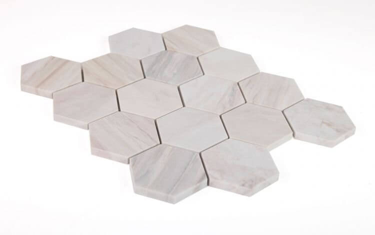 Hexagon Eura Honed 3 x 3 (Eurasian) 10 x 11.25 - Hey Tiles