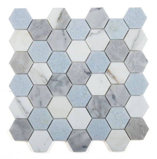 Hexagon Livid 2 x 2 11.75 x 12 - Hey Tiles
