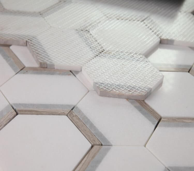 Hexagon Royal Sky 12 x 13.75 - Hey Tiles