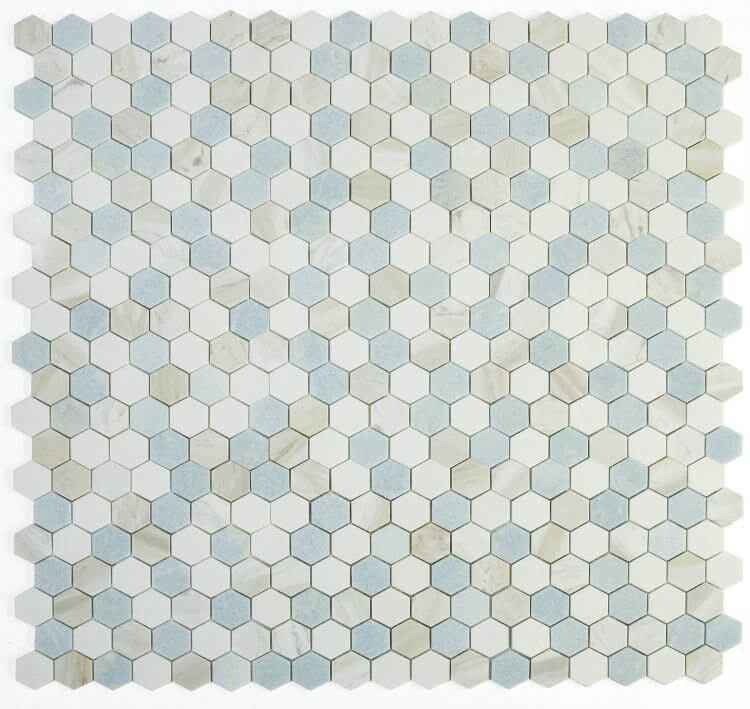 Hexagon Sky 2 x 2 11.75 x 12 - Hey Tiles