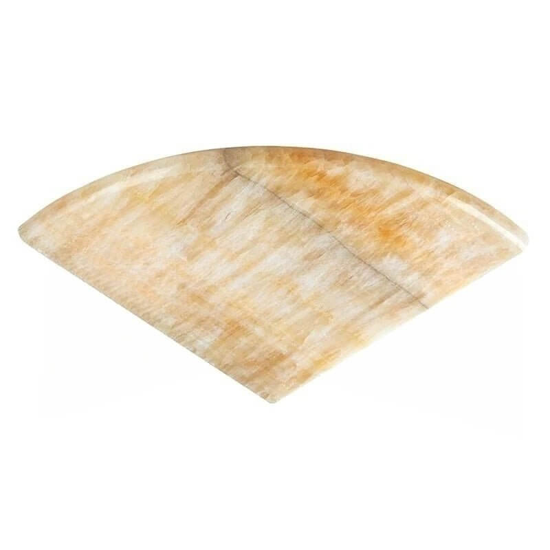 Honey Onyx 9" X 9" X 3/4" Shower Corner Shelf - Hey Tiles
