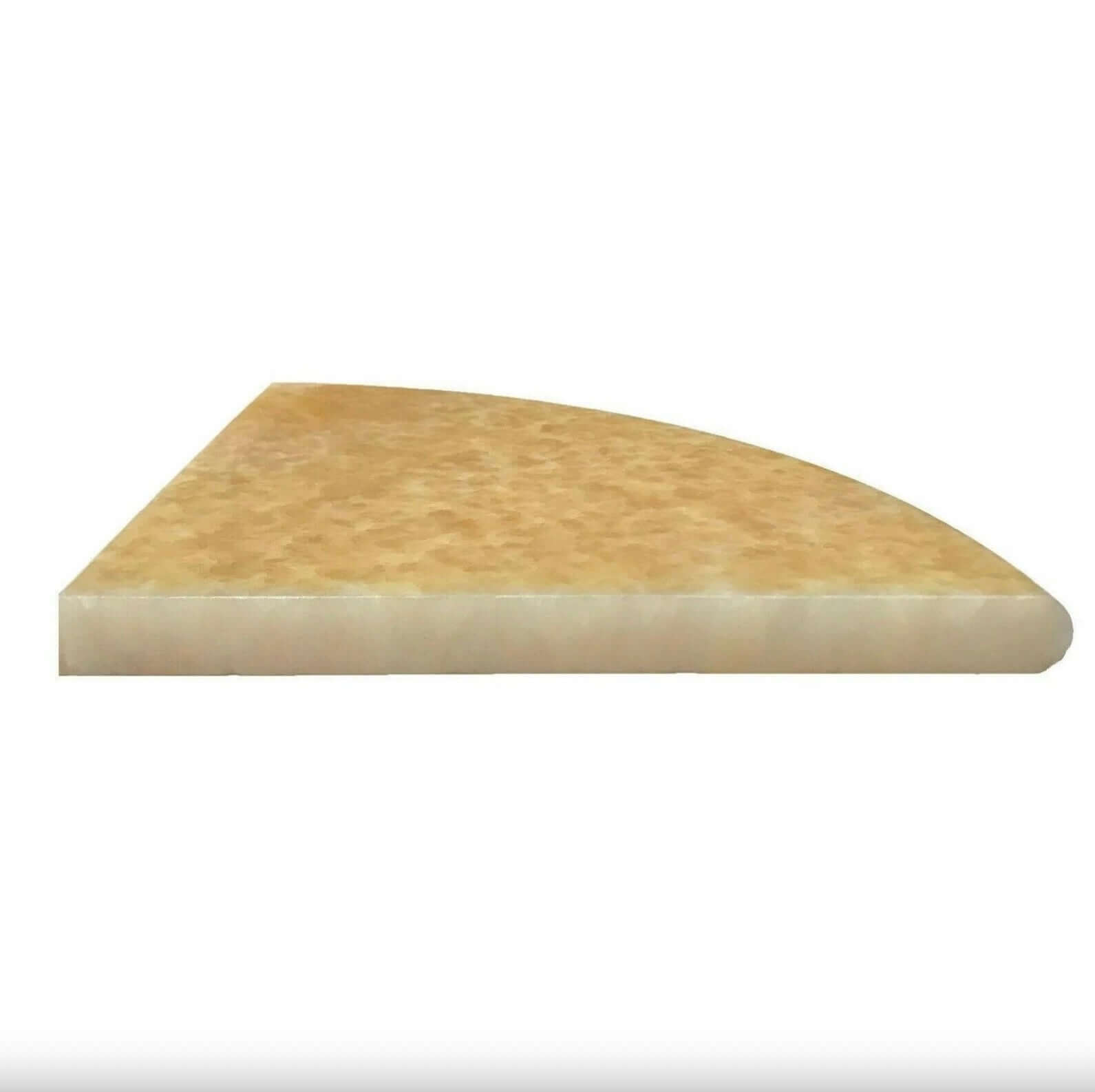 Honey Onyx 9" X 9" X 3/4" Shower Corner Shelf - Hey Tiles