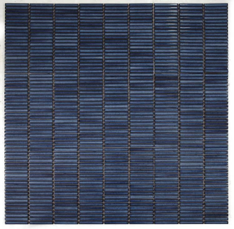 Hulu Blue Band 11 x 11.5 - Hey Tiles