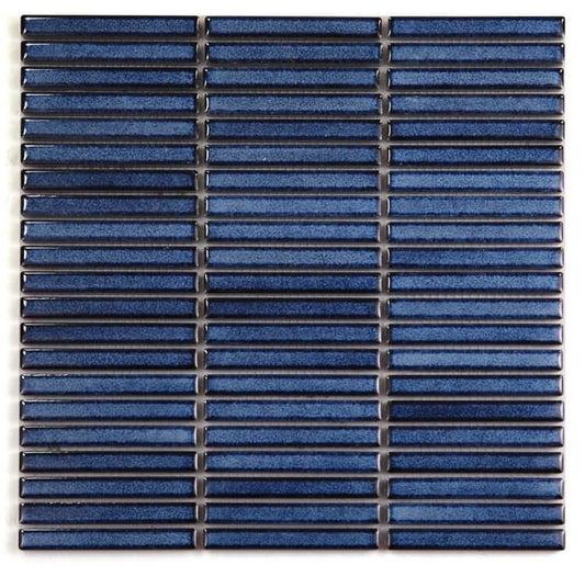 Hulu Blue Band 11 x 11.5 - Hey Tiles