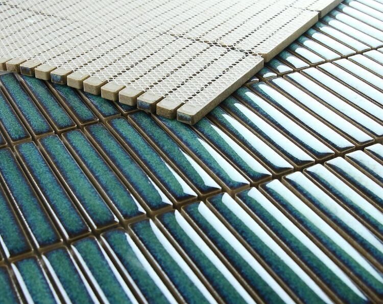 Hulu Turquoise Band 11 x 11.5 - Hey Tiles