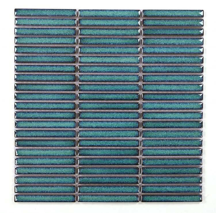 Hulu Turquoise Band 11 x 11.5 - Hey Tiles