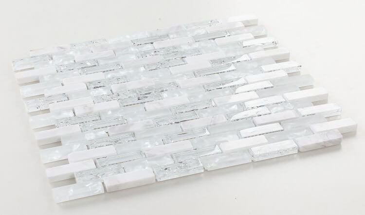 Icy Stack 11.75 x 12 - Hey Tiles