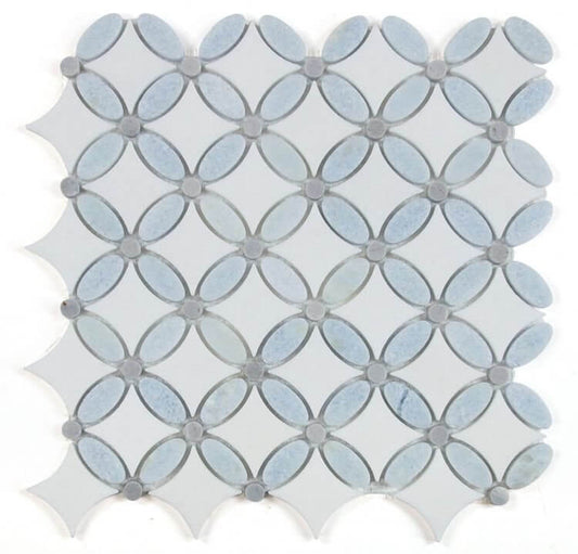 Lavender Crystal Ocean 11.75 x 11.75 - Hey Tiles