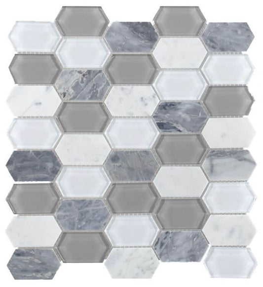 Montage Grey 12.5 x 13.25 - Hey Tiles