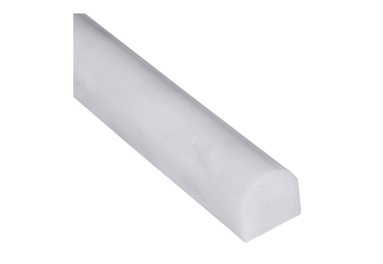 MSI Greecian White Pencil Molding 3/4x3/4x12 - Hey Tiles