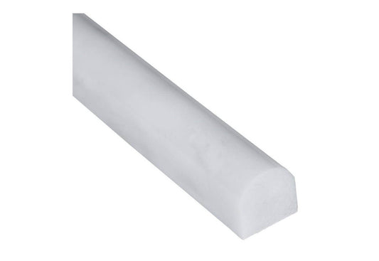 MSI Greecian White Pencil Molding 3/4x3/4x12 - Hey Tiles