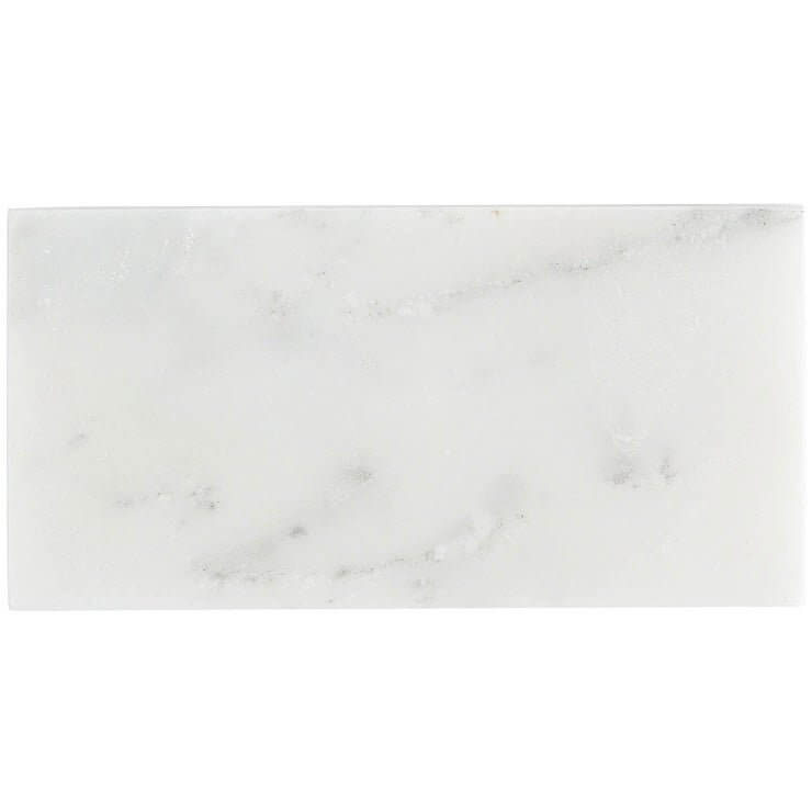 Oriental White 3x6 Marble Subway Tile - Hey Tiles