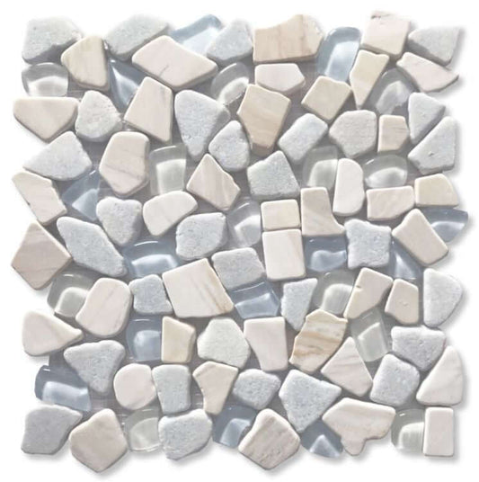 Pebble Marina 12 x 12 - Hey Tiles