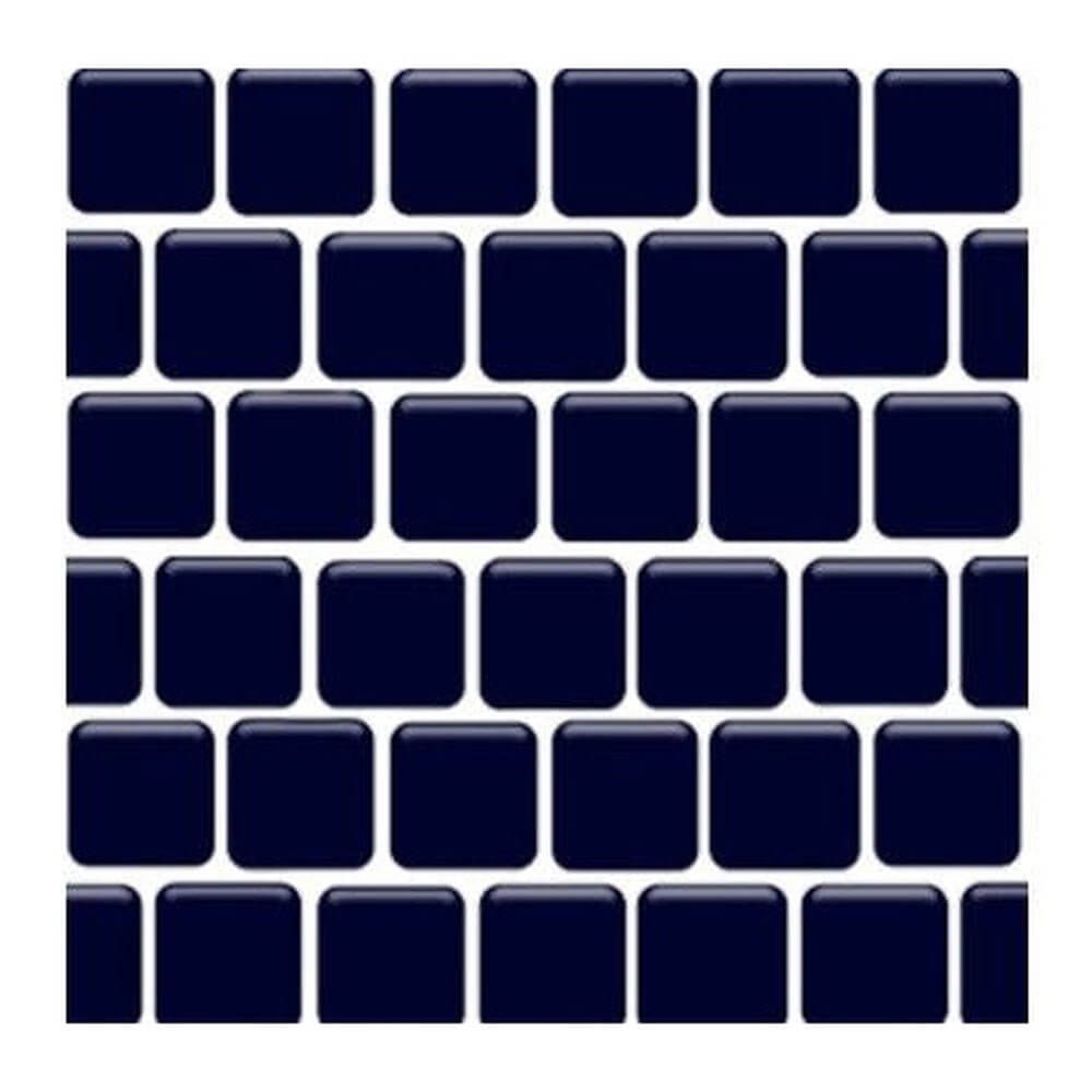 Royal Blue 1x1 Fujiwa Pool Tile Peb Series - Hey Tiles