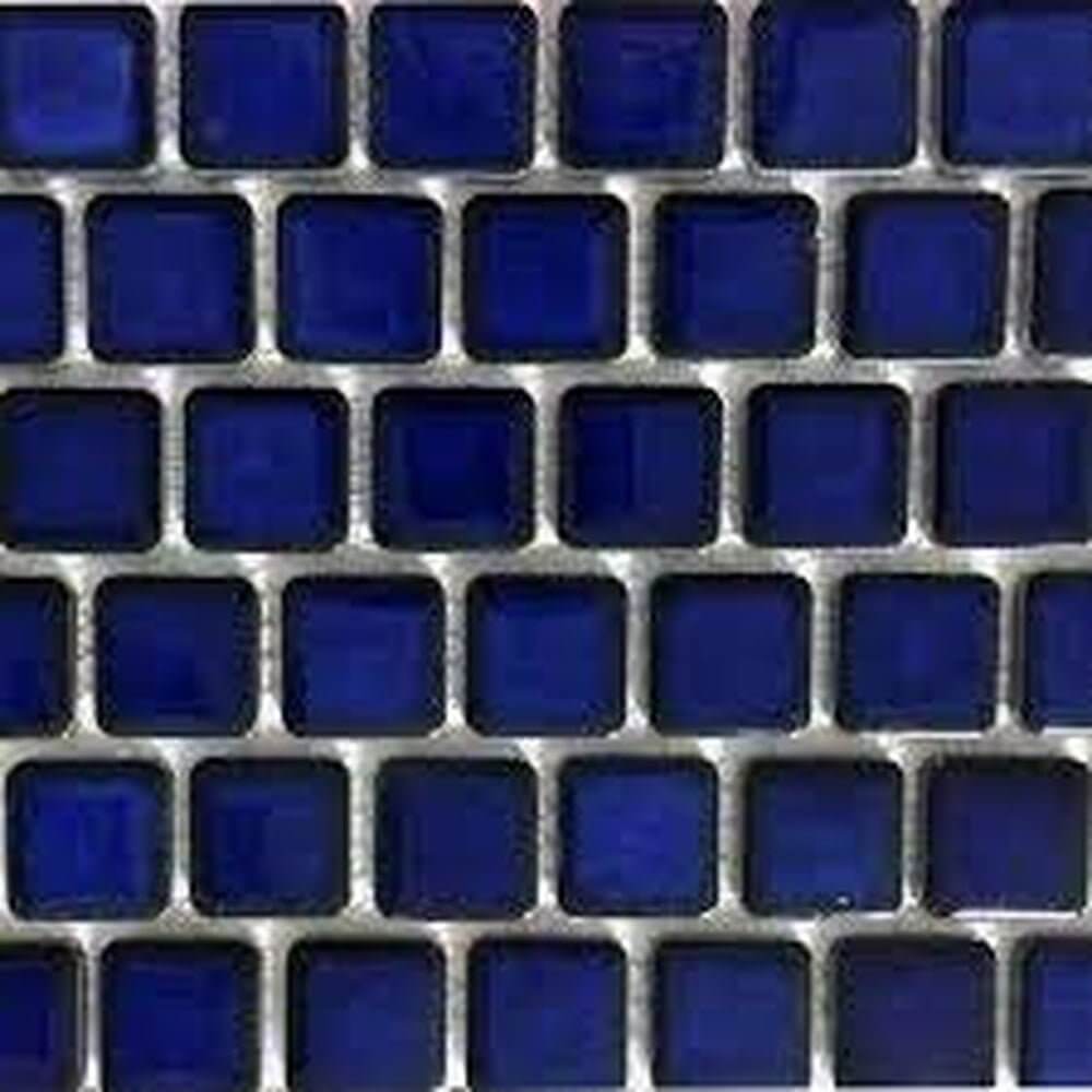 Royal Blue 1x1 Fujiwa Pool Tile Peb Series - Hey Tiles