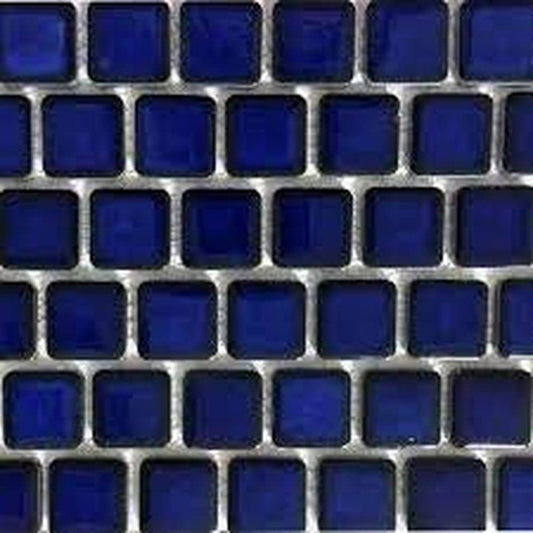 Royal Blue 1x1 Fujiwa Pool Tile Peb Series - Hey Tiles