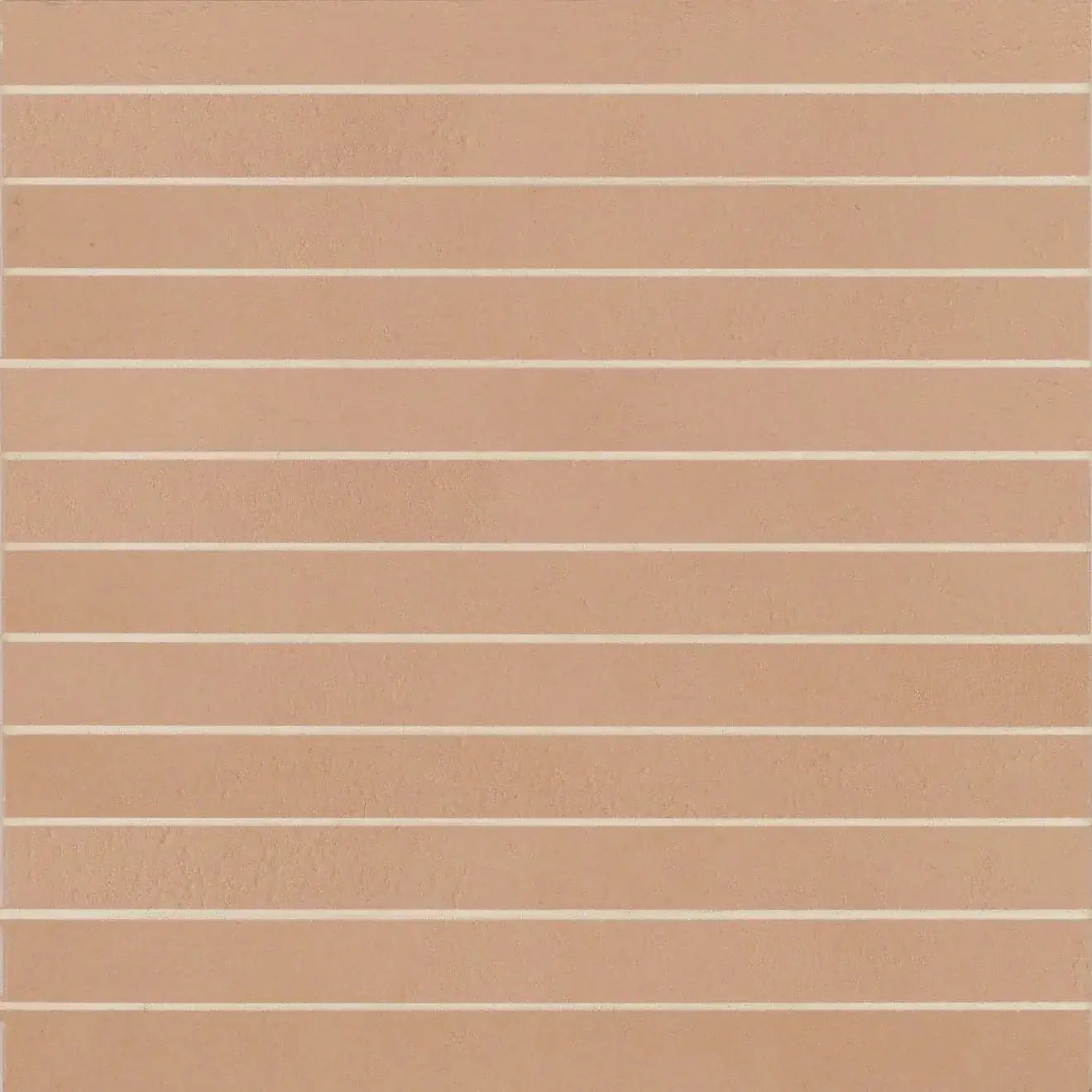 Sahara 1" x 12" Matte Porcelain Mosaic Tile in Cotto - Hey Tiles