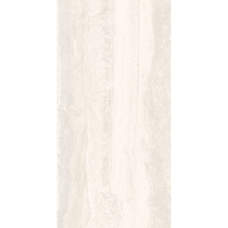 Sant'Agostino Appia Vein Cut White Polished 12 x 24 - Hey Tiles