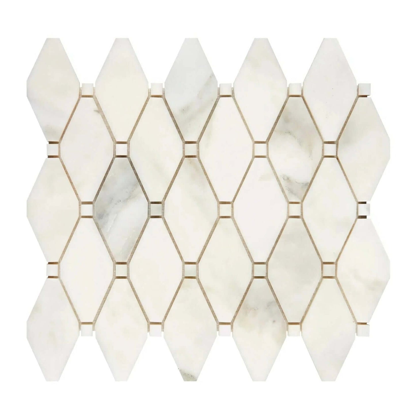 Tuscan Gold Calacatta Octave Mosaic Tile - Hey Tiles