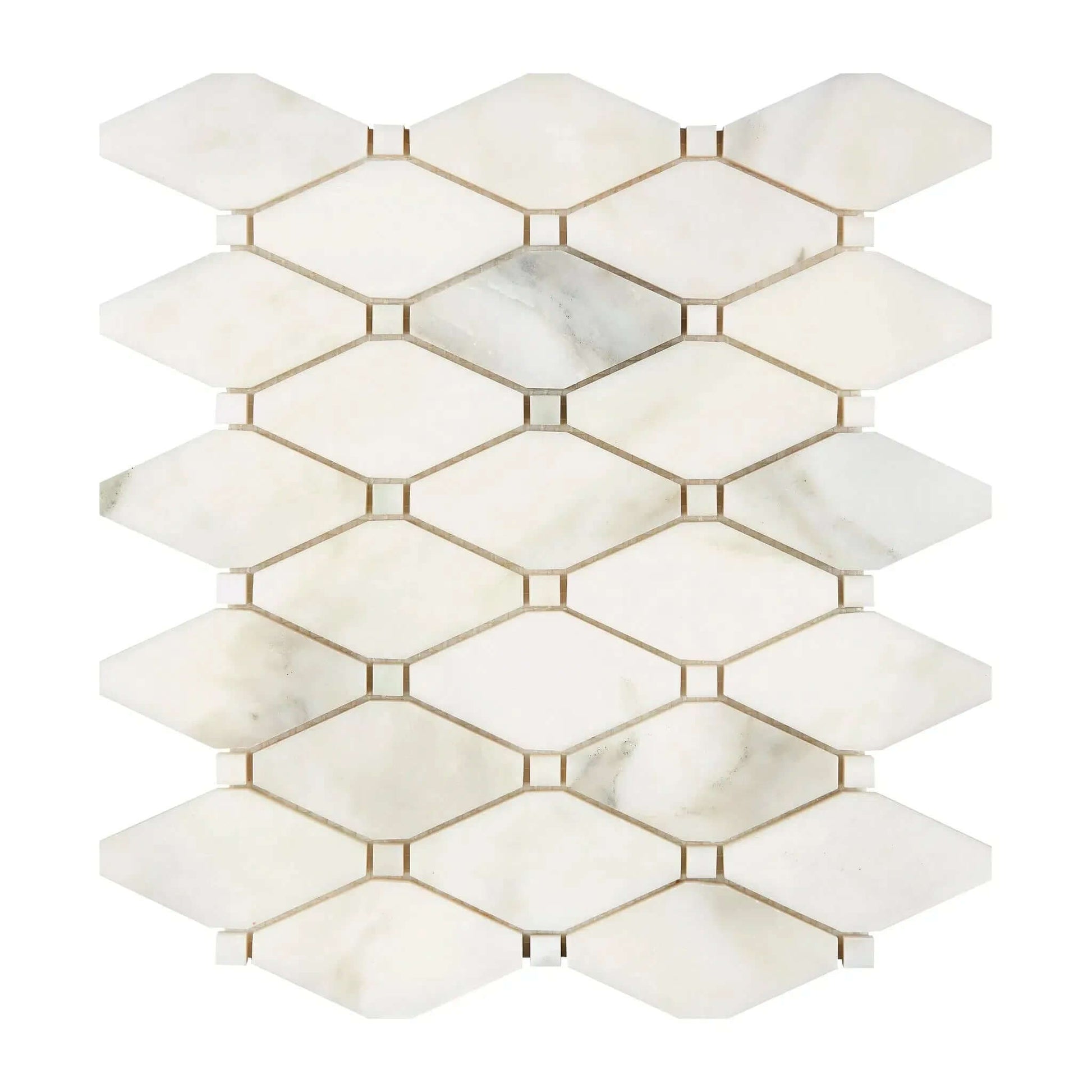 Tuscan Gold Calacatta Octave Mosaic Tile - Hey Tiles