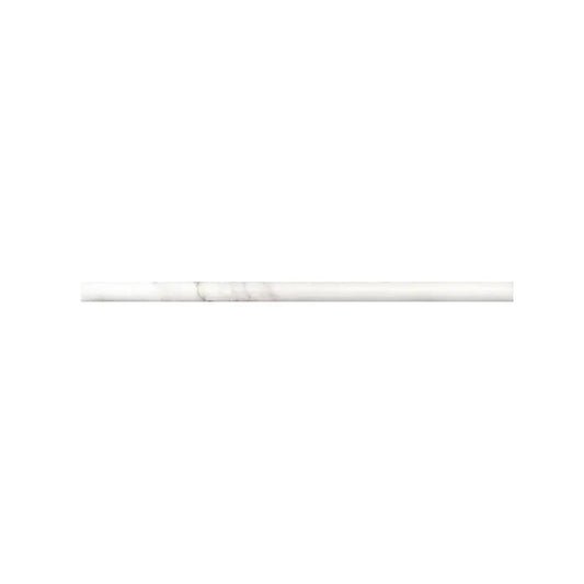 0.5" x 12" Trim in Oriental White Series - Hey Tiles