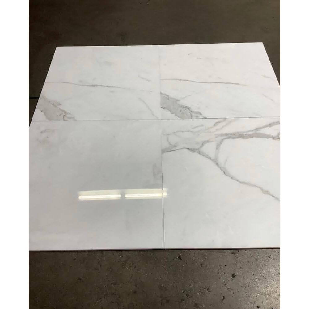 18x36 Calacatta Gold Marble Tile, Italian, A Grade Polished / Honed - Hey Tiles