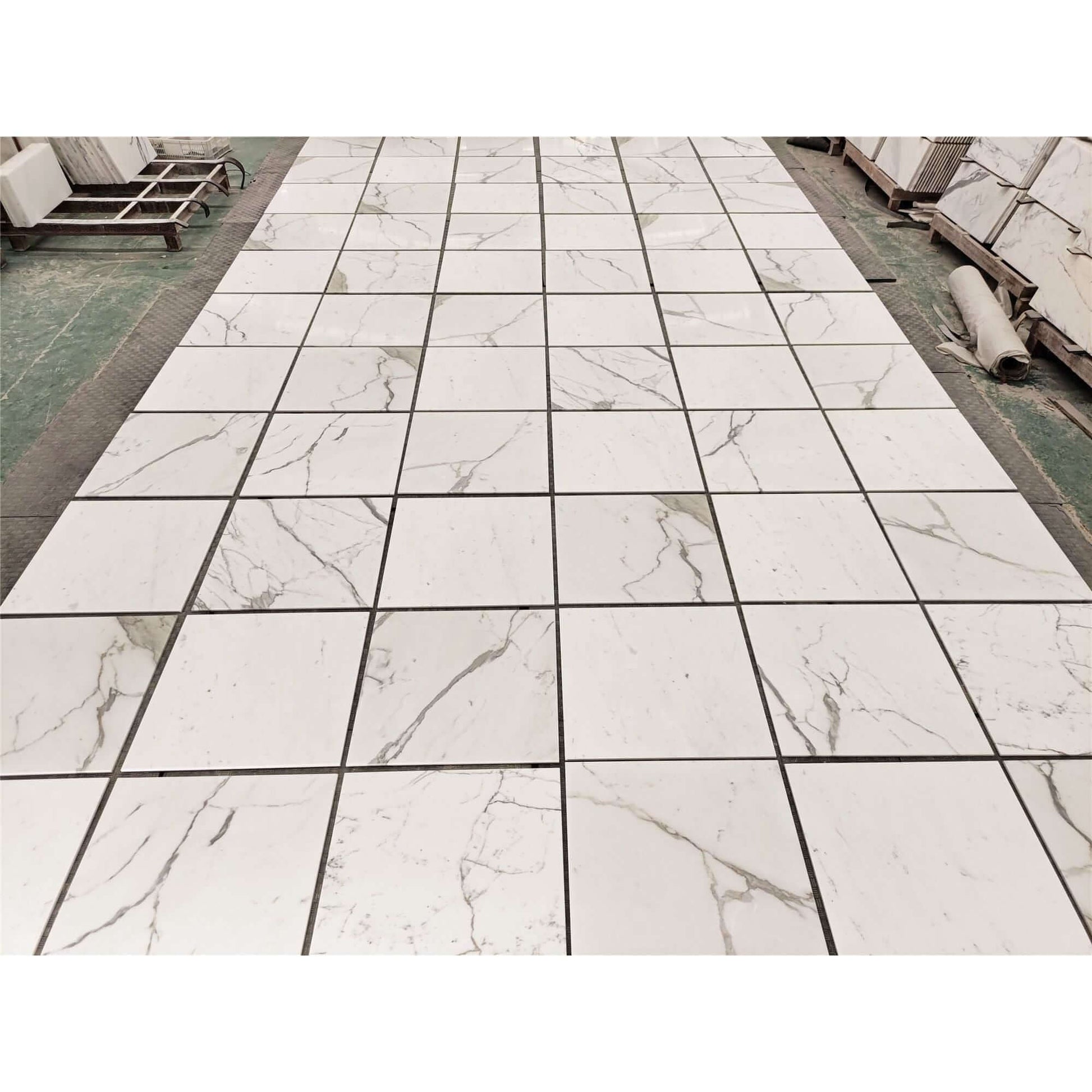 24x24 Calacatta Gold Marble, Italian Marble (A1 GRADE ) Polished / Honed - Hey Tiles