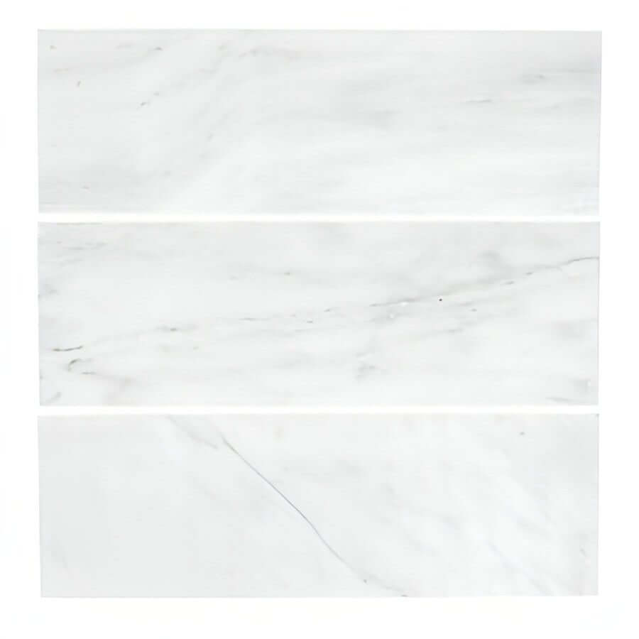 2X8 Carrara White Subway Tile - Hey Tiles