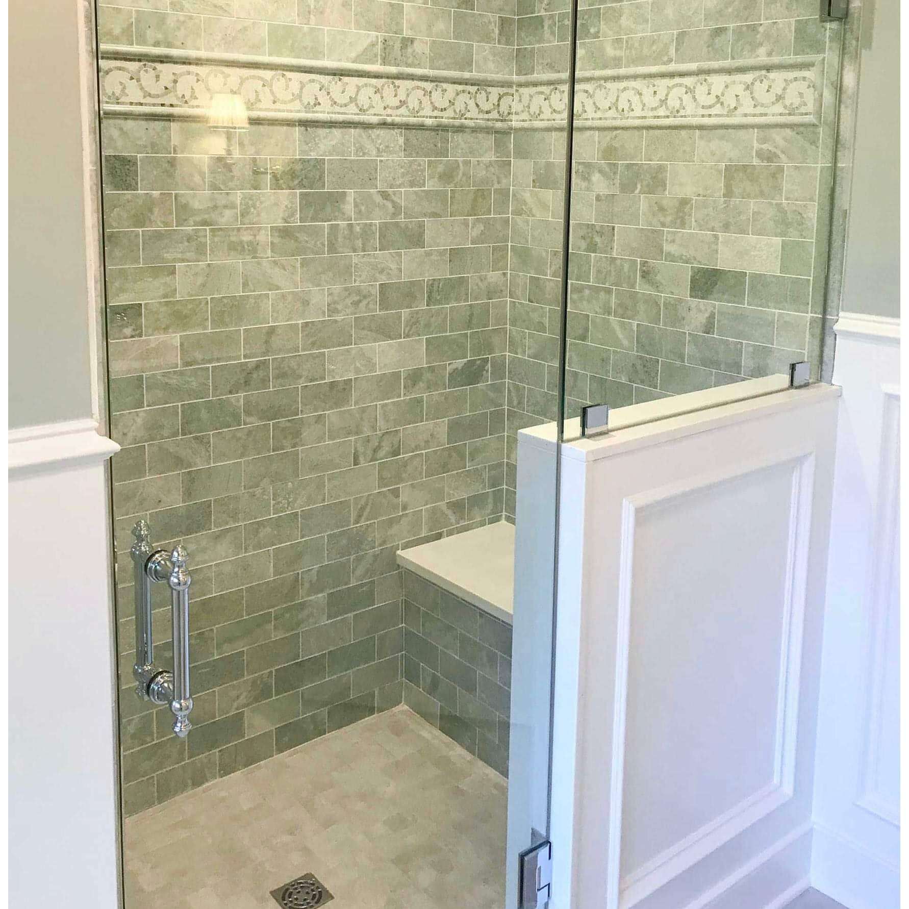 3" X 6" Ming Green ( Icelandic Green ) Marble Tile - Hey Tiles