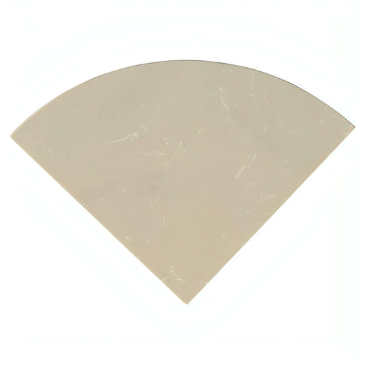 9" Radius Engineered Beige Cornershelf Polished - Hey Tiles