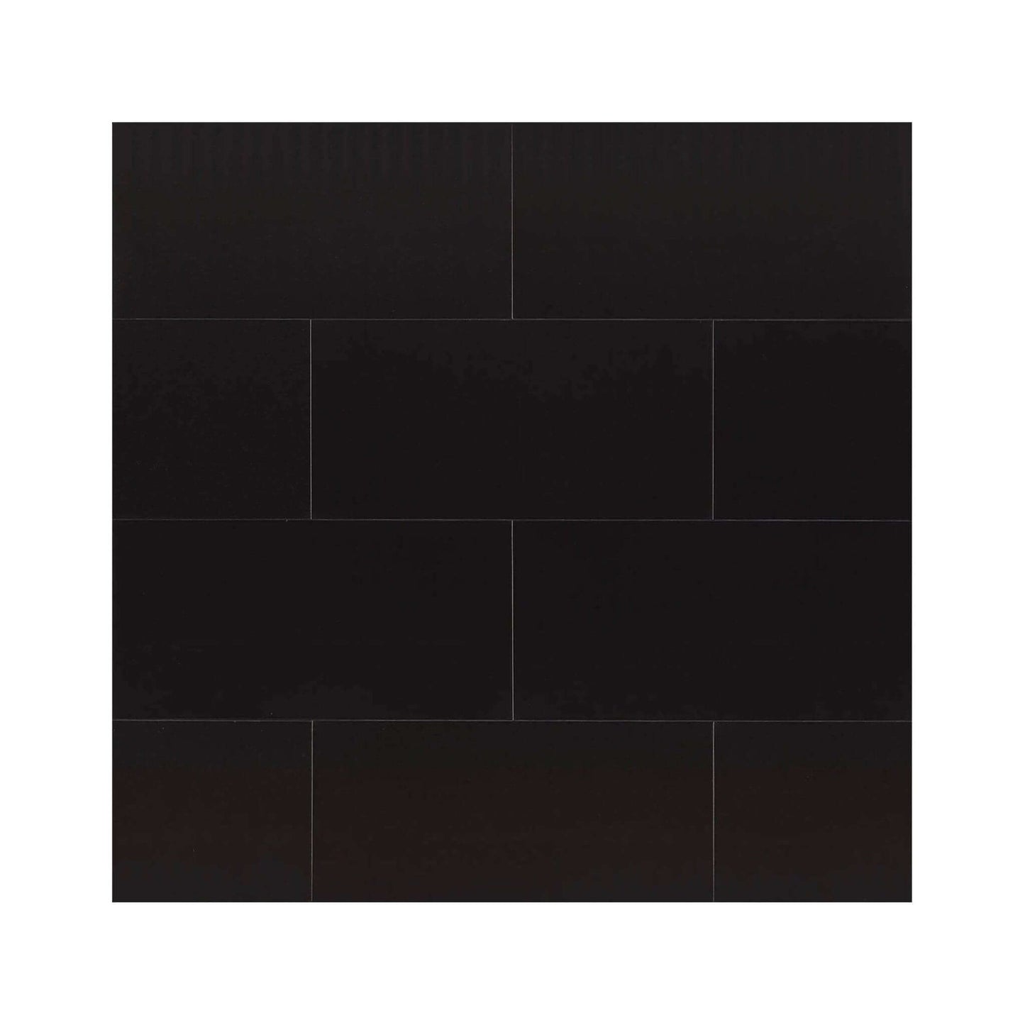 Absolute Black 12" x 24" Polished Granite Tile - Hey Tiles
