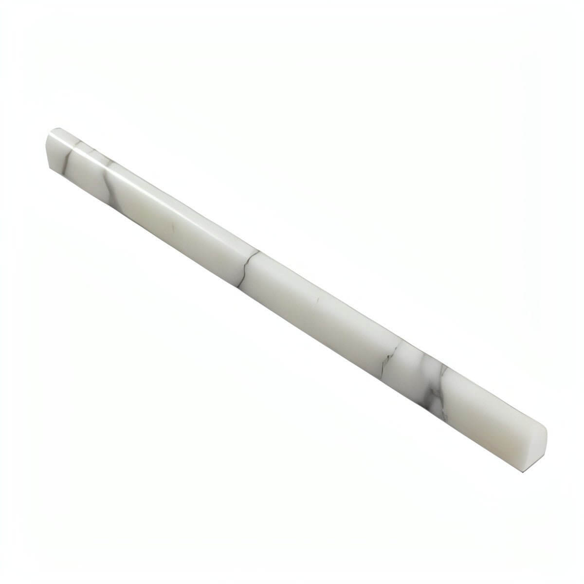 Calacatta Gold Marble 1/2 X 12 Pencil Liner - Hey Tiles